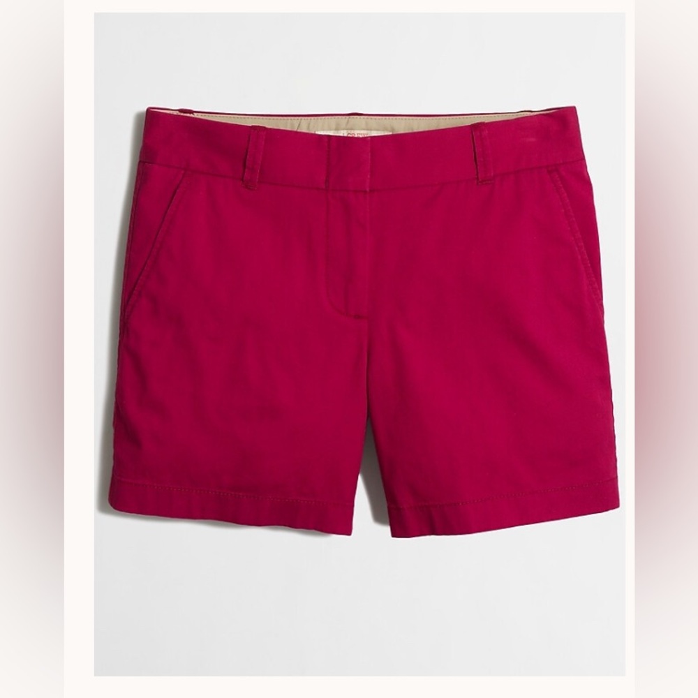 J. Crew Seaberry 100% Cotton Chino Broken-In Women's Bermudas